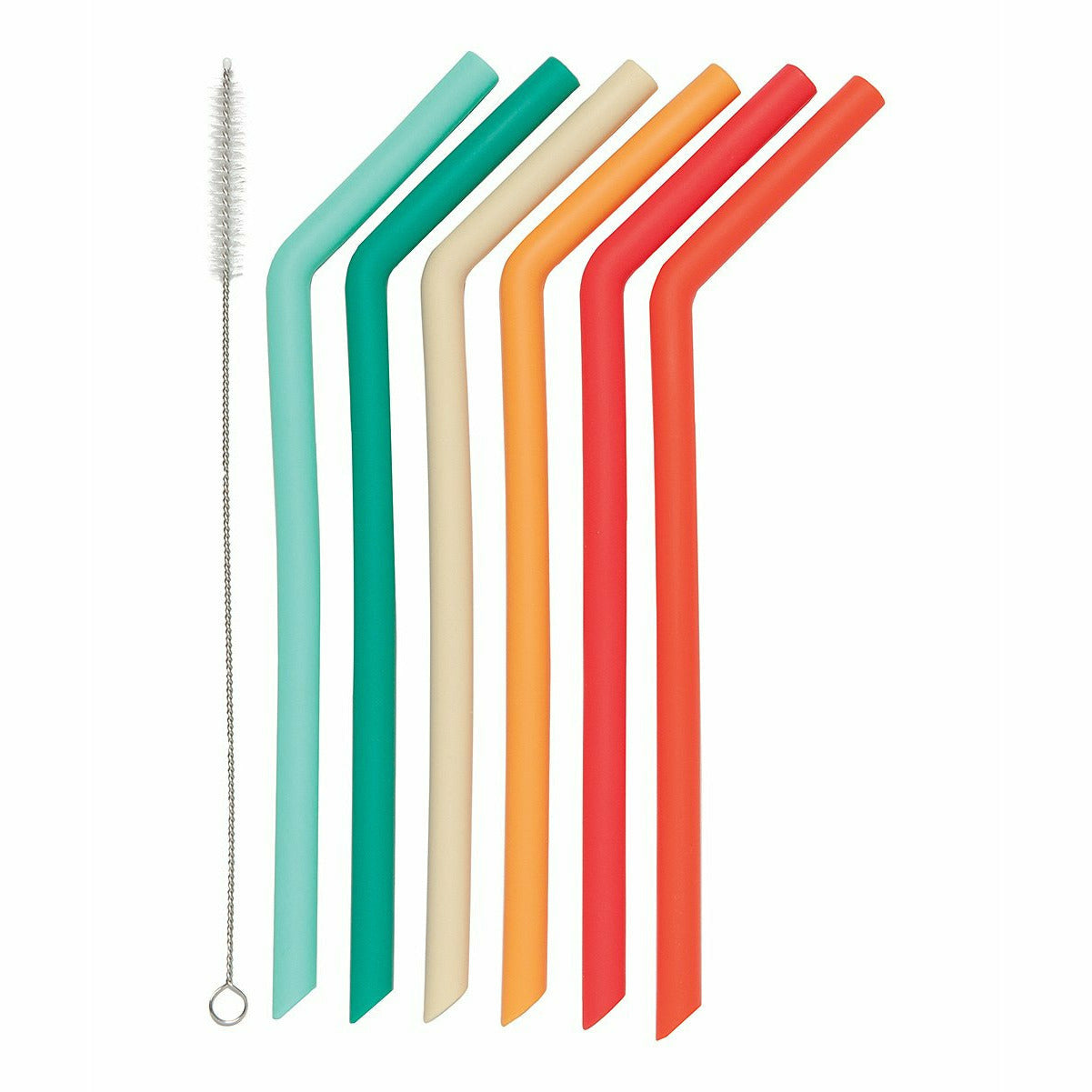 Cheer Silicone Straw Set-6