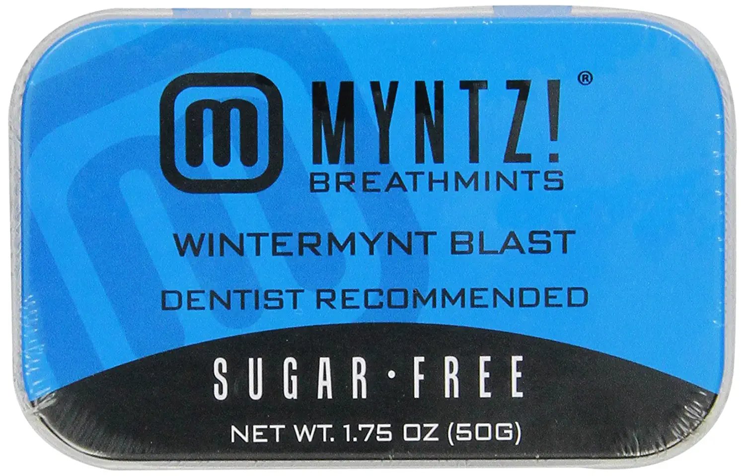 Myntz Wintermynt Blast Breathmints, 1.75-Ounce Containers (Pack of 12)