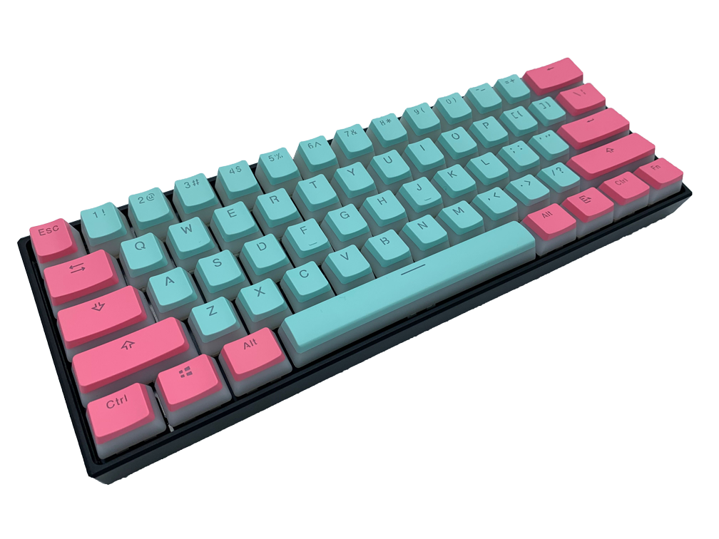 Miami V2 Keycap Set (Pudding) - Alpherior Keys