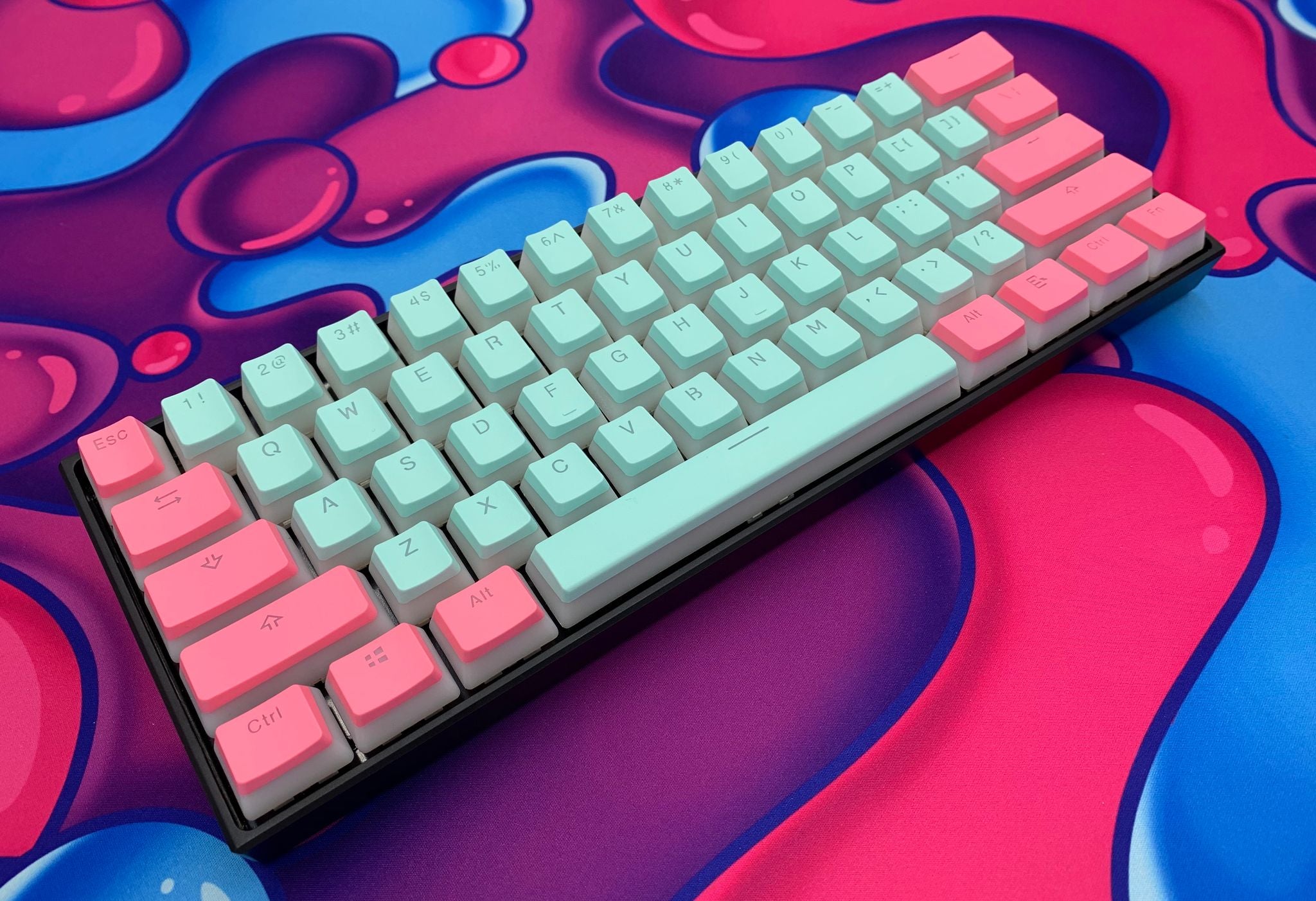 Miami V2 Keycap Set (Pudding) - Alpherior Keys