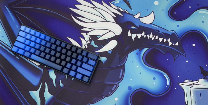 Blue Dragon XL Mouse Pad