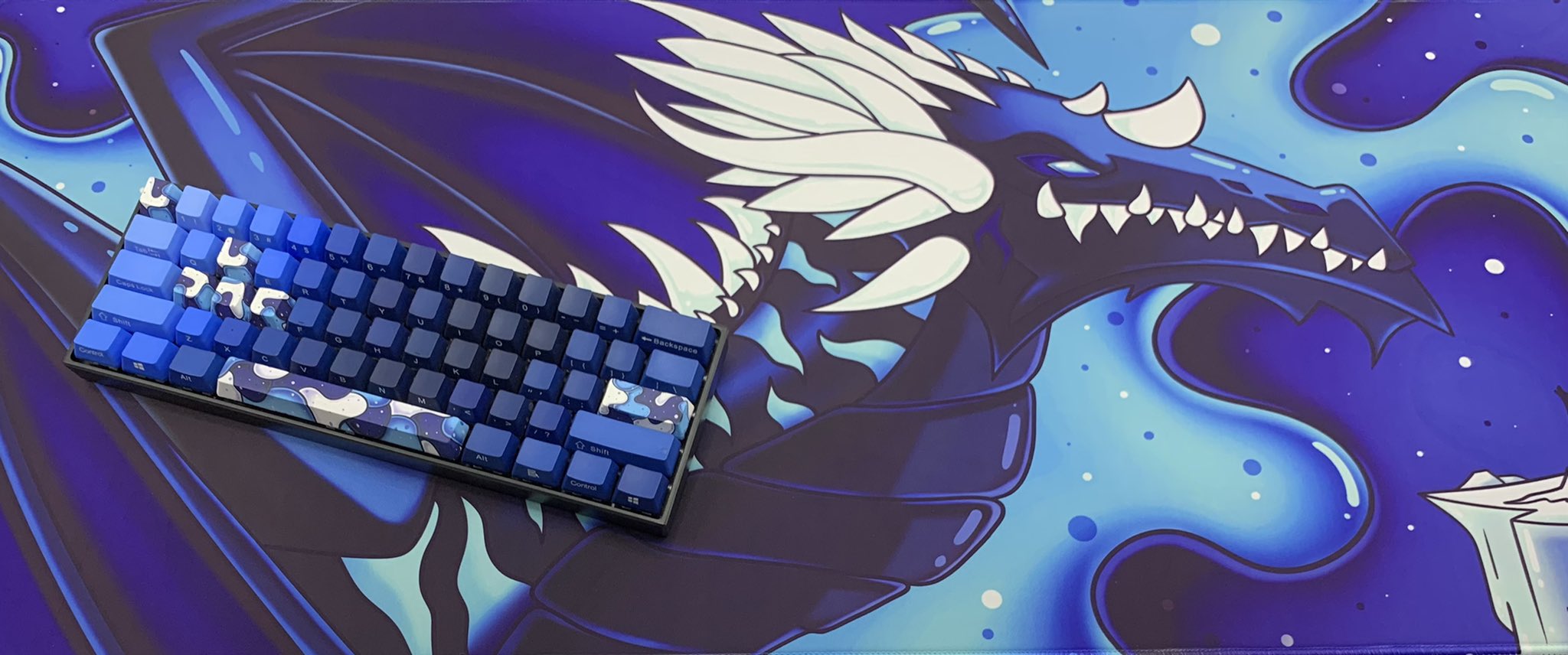 Blue Dragon XL Mouse Pad