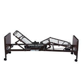 Full Electric HC Bed w/Full Rail & Foam Homecare Mattress