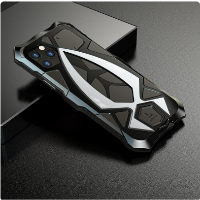360 Metal Shockproof Armor Case for iPhone