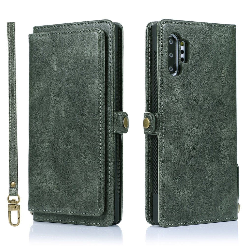 Zleepy Flip Leather Wallet Case For Samsung