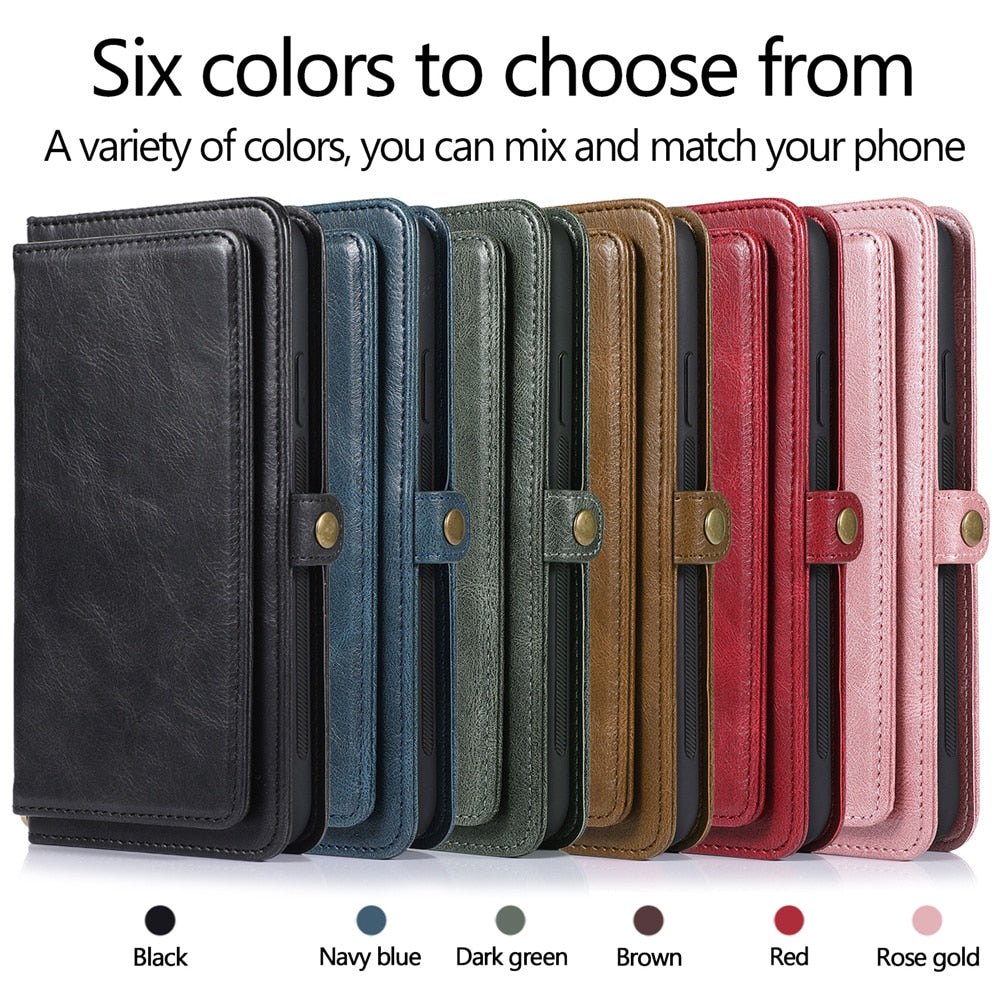 Zleepy Flip Leather Wallet Case For Samsung