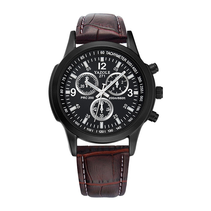 Casual Waterproof Quartz Watch For Men