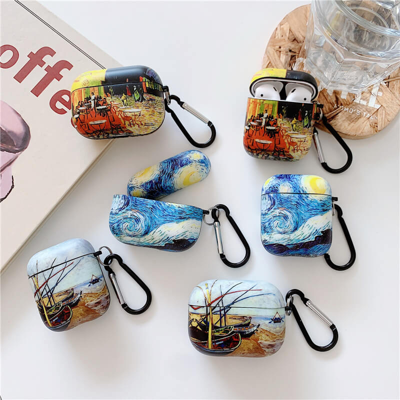 Van Gogh Oil Painting Protective Case for Airpods