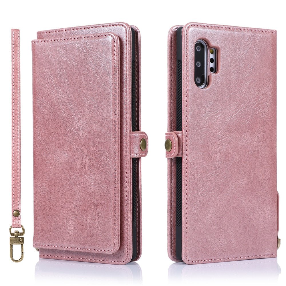 Zleepy Flip Leather Wallet Case For Samsung