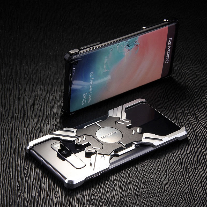 CNC Siper Iron Bat Aluminum Metal Bumper Case for Samsung