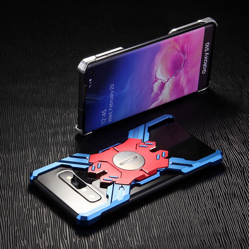 CNC Siper Iron Bat Aluminum Metal Bumper Case for Samsung