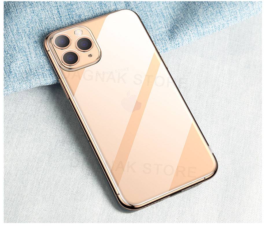 Transparent Lens Protection Case For iPhone