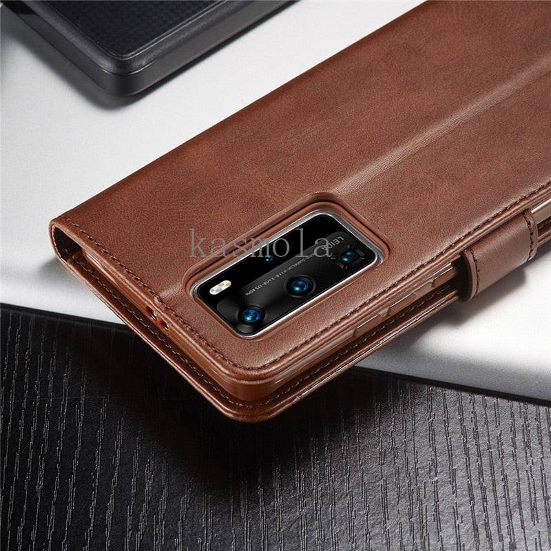 Luxurious Leather Flip Case For Samsung