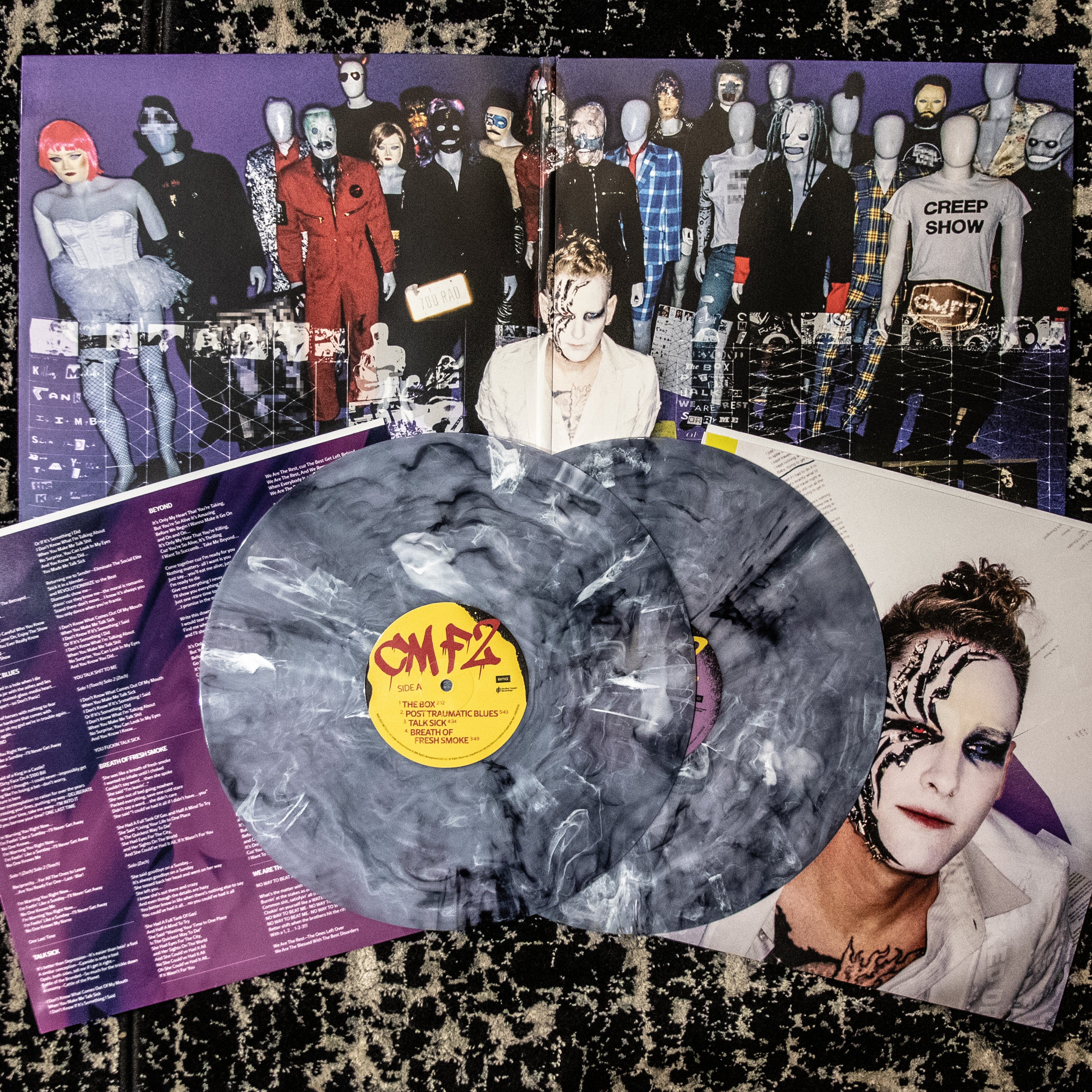  Corey Taylor "CMF2" Exclusive Vinyl in Bleach color 