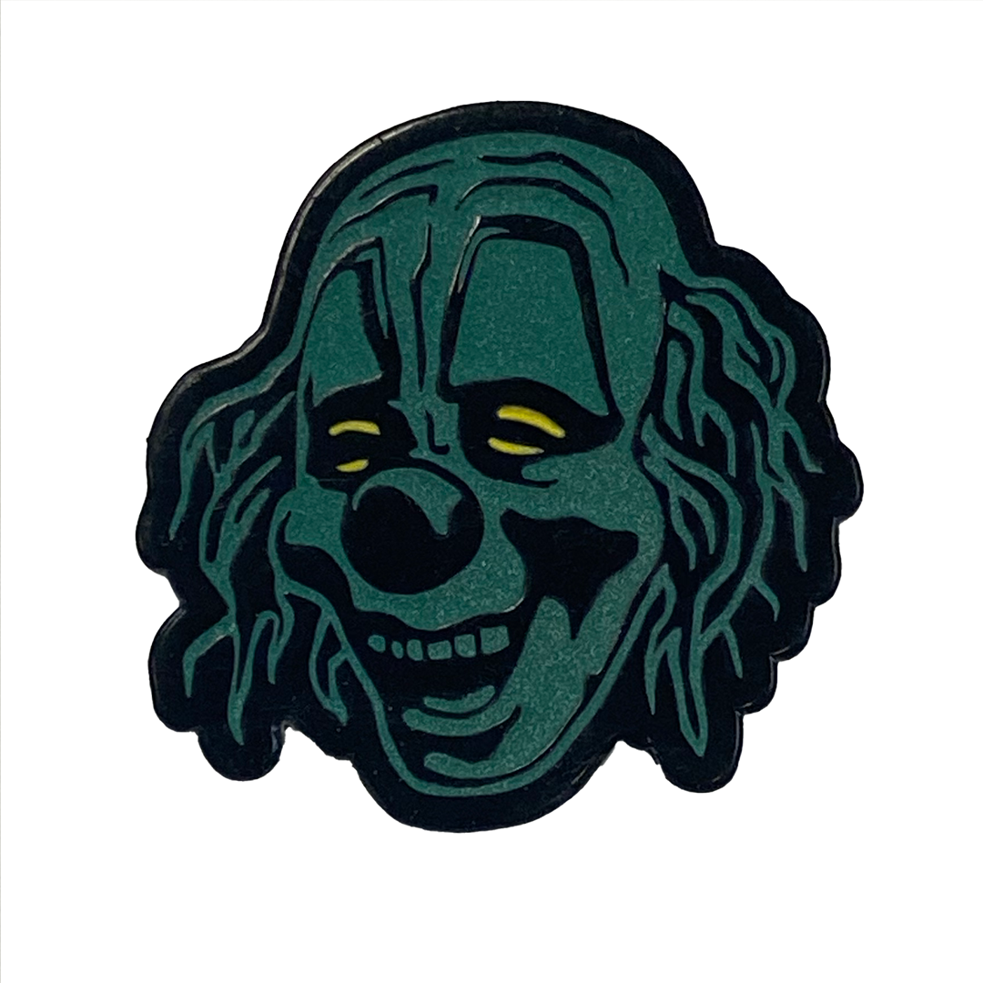  Clown Glow in the Dark Lapel Pin 