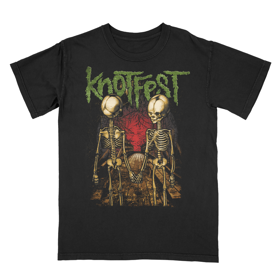  Knotfest Leg 3 Skeleton Bridge T-Shirt 