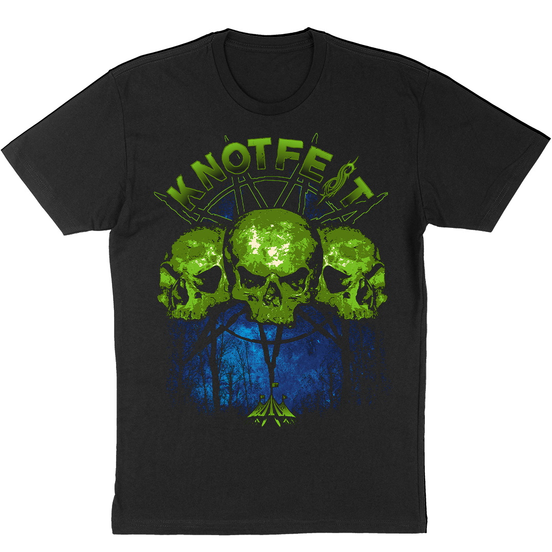  Knotfest Finland 3 Skulls T-Shirt 