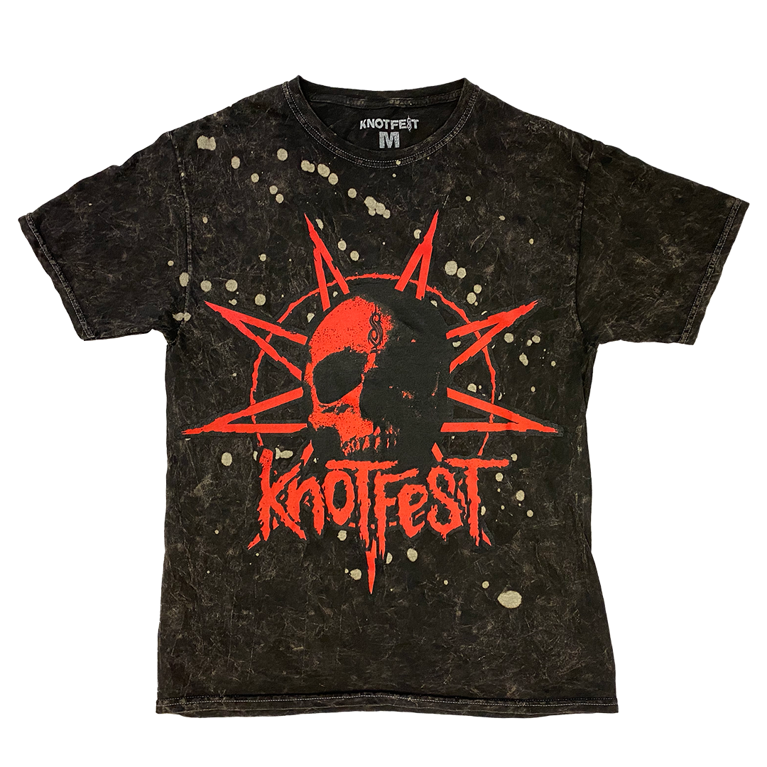  Knotfest Leg 2 Star Skull T-Shirt 