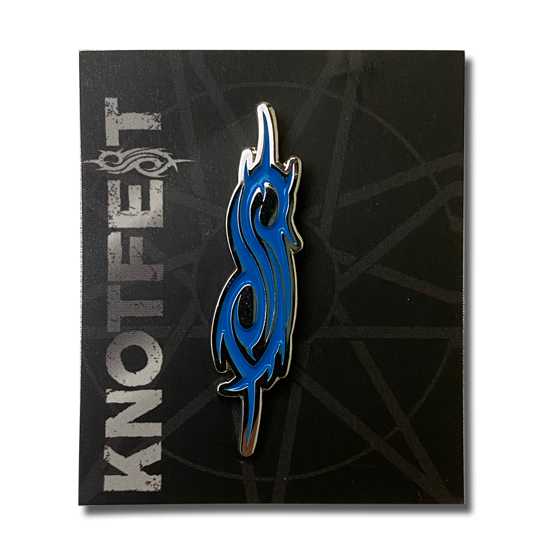  Knotfest Slipknot Tribal S Engraved Metal Pin 