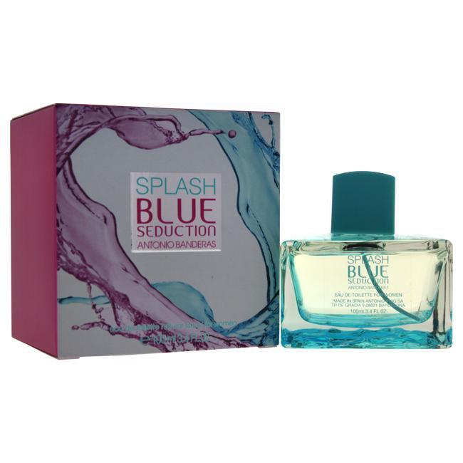Blue Seduction Splash By Antonio Bandera For Women -  Eau De Toilette Spray