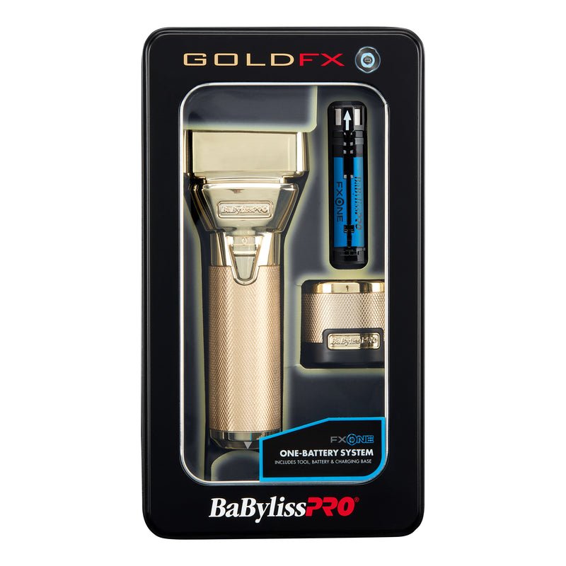 GoldFX All-Metal Interchangeable Battery Shaver FX79FSG