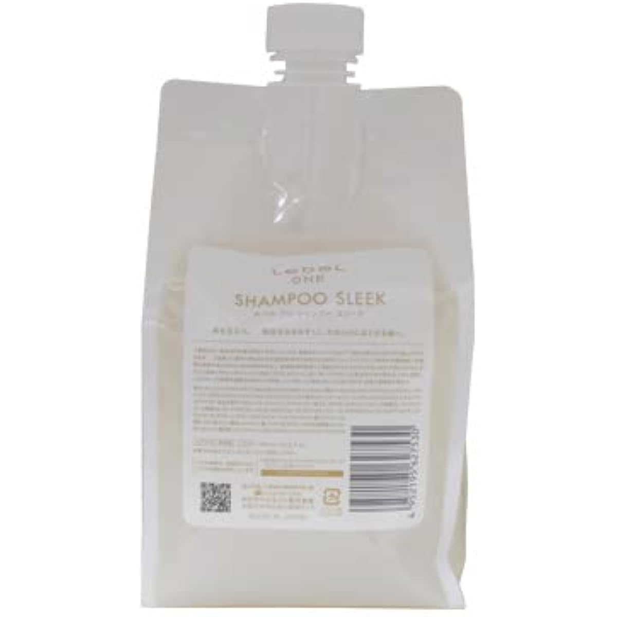 Lebel One Shampoo Sleek 1000mL (pouch)
