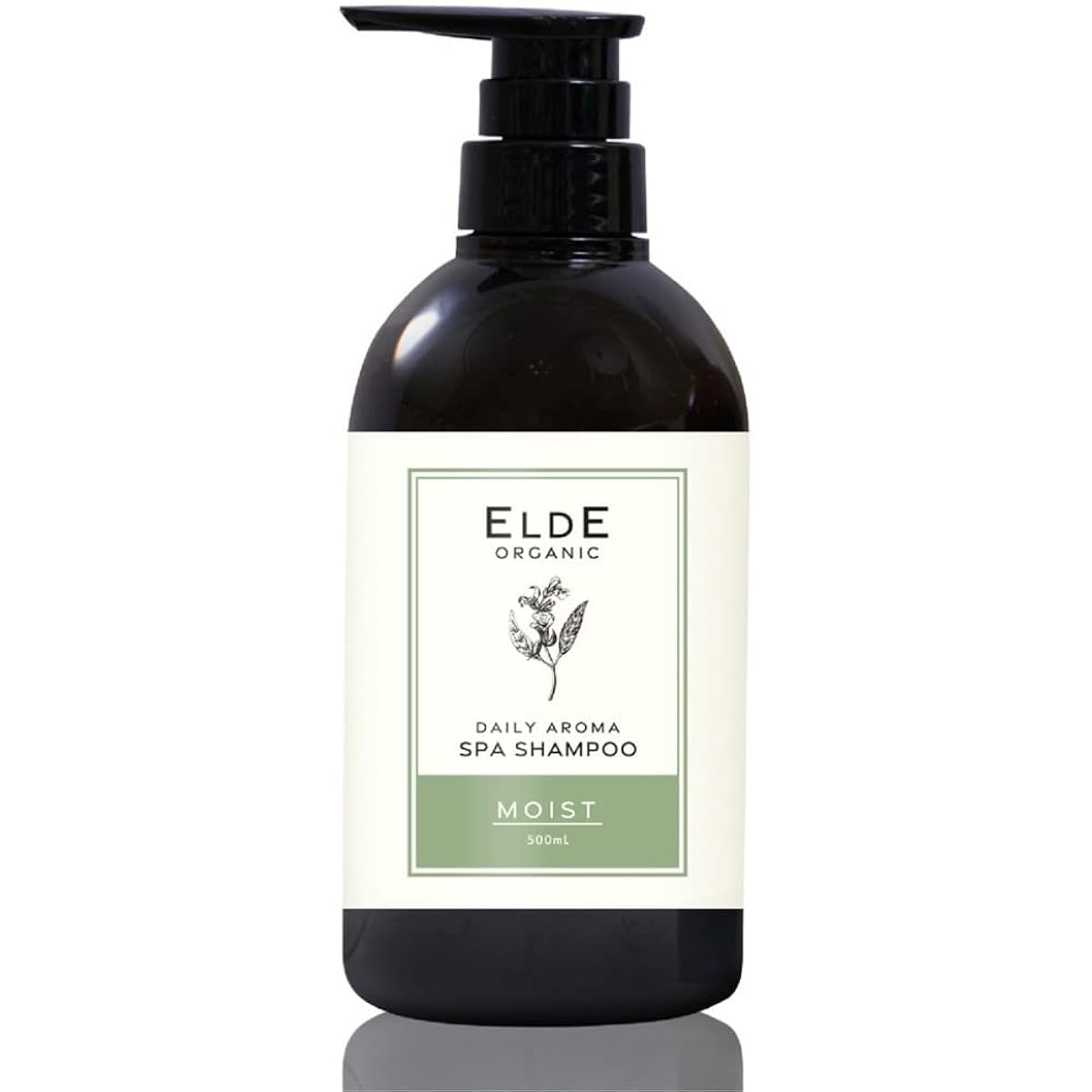 ELDE Organic Shampoo Moist 500ml Hair loss, hair breakage, damage repair, scalp care