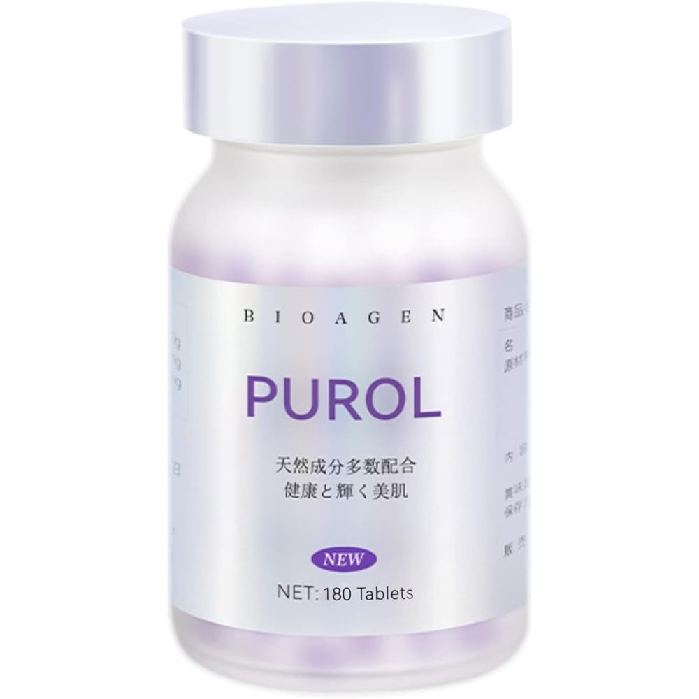 BIOAGEN PUROL 180 tablets Made in Japan Supplement