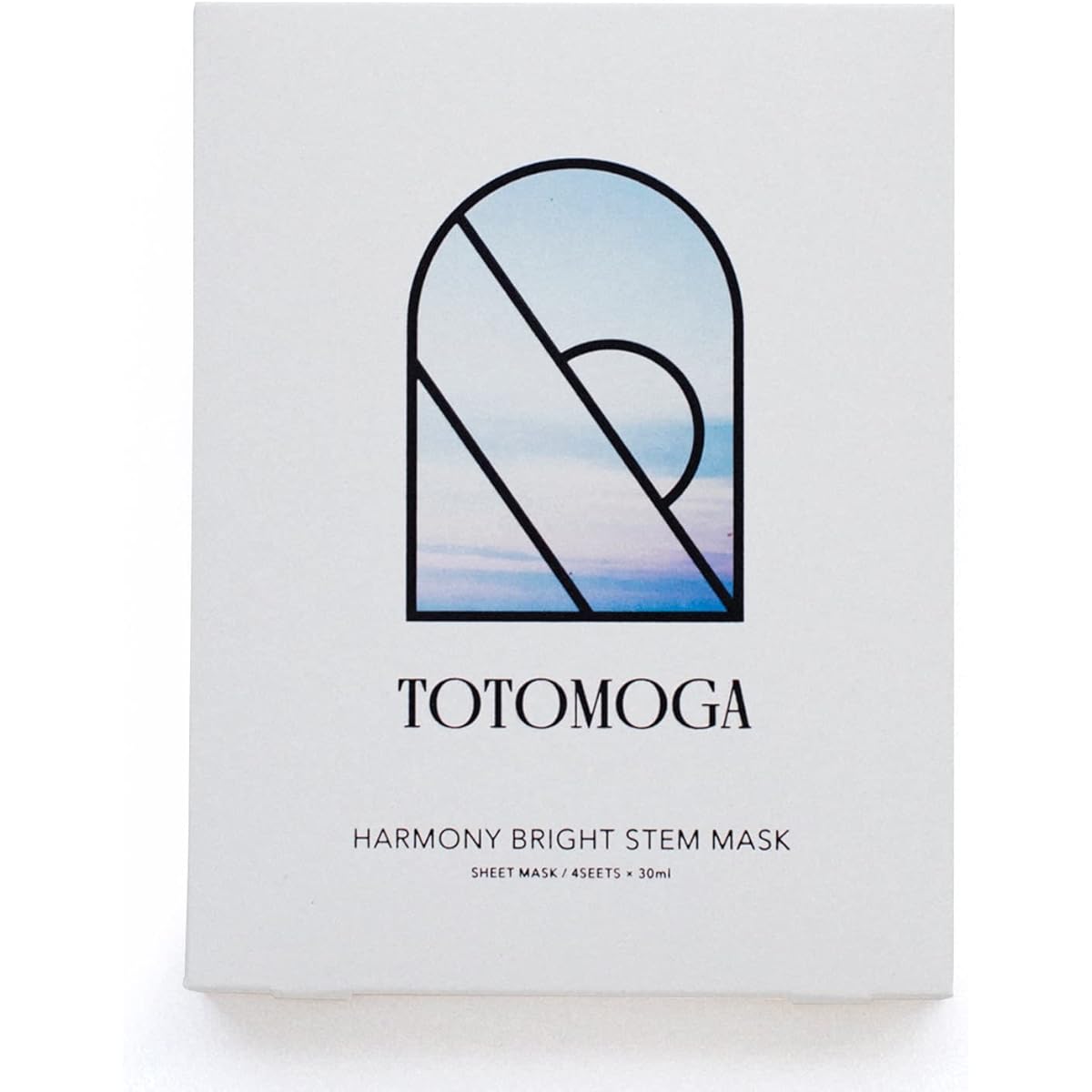 TOTOMOGA High-performance face mask / Human stem cell culture solution combination / International patented penetration technology / Highly moisturizing and moisturizing skin / 1 box of 4 masks (30ml x 4 doses)