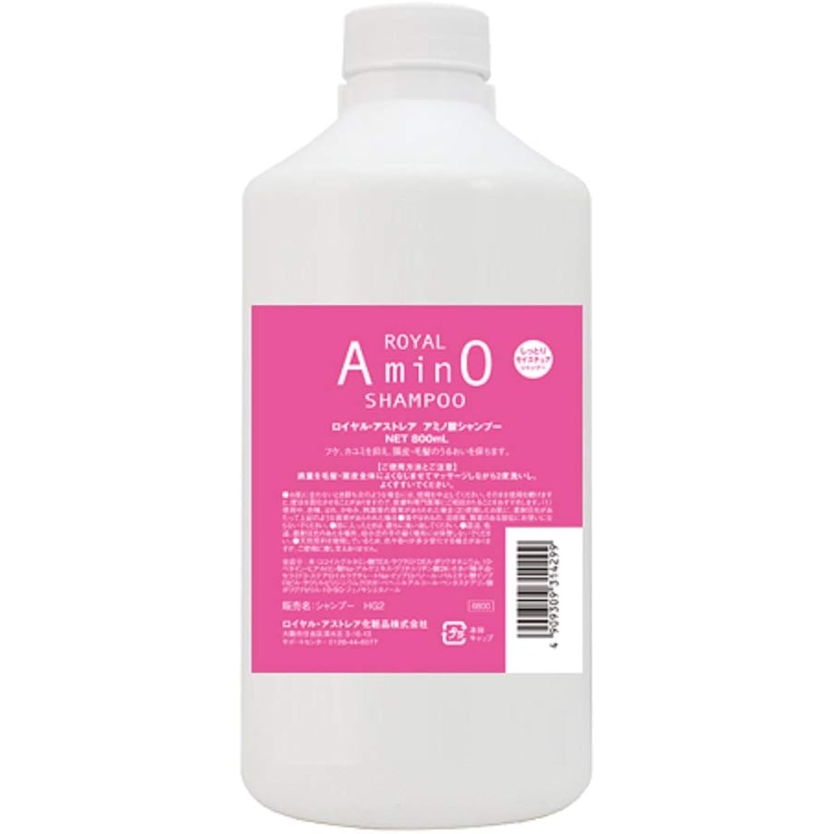 Royal Astraea Amino Acid Shampoo Moist 800ml Refill