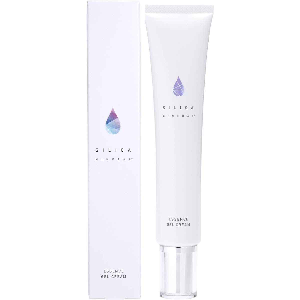 Silica Mineral? Essence Gel Cream 40g Contains silica (water-soluble silicon) Moisturizing Beautiful skin Additive-free Paraben-free Collagen Hyaluronic Acid Elastin Anti-aging skin Made in Japan