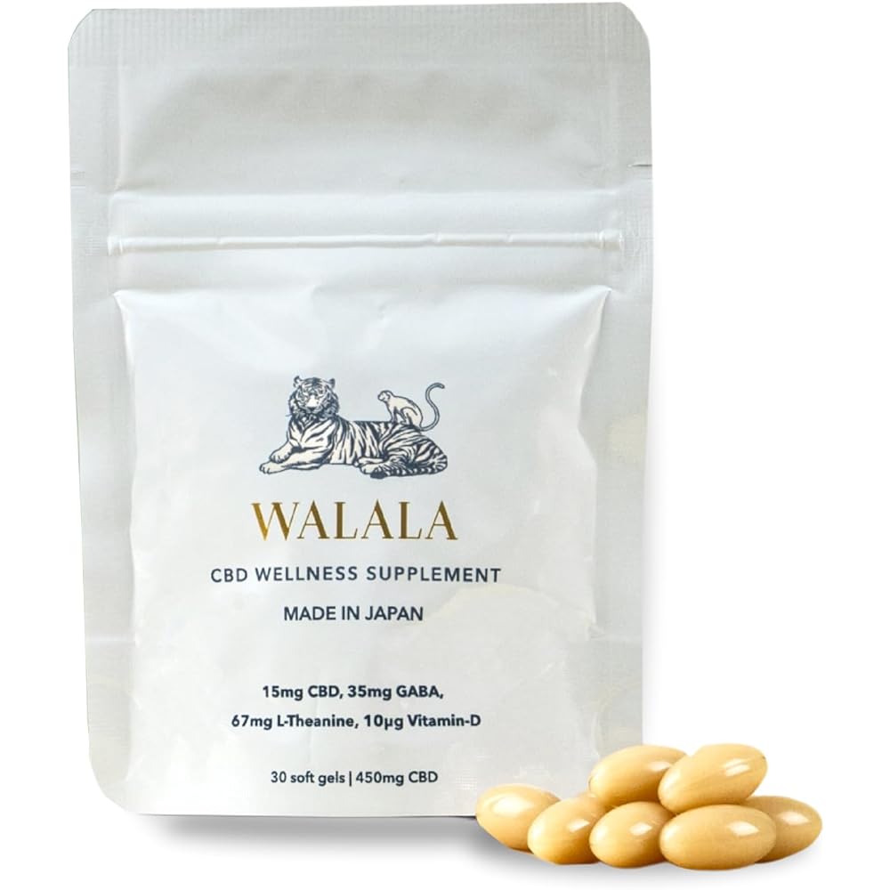 WALALA CBD Wellness Supplement (30 tablets)