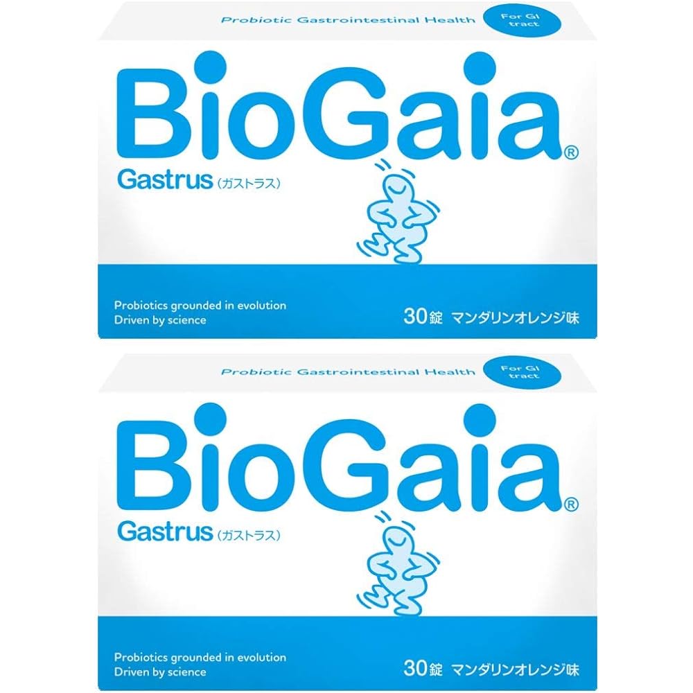 Gastrus Gastrus 30 Tablets Mandarin Orange Flavor Bio Gaia (2)