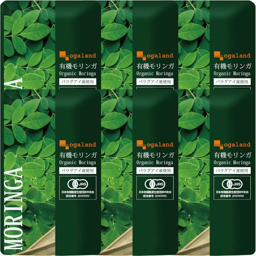 ogaland Organic Moringa (720 tablets / approximately 6 months supply) Supplement Moringa Dietary Fiber GABA Supplement