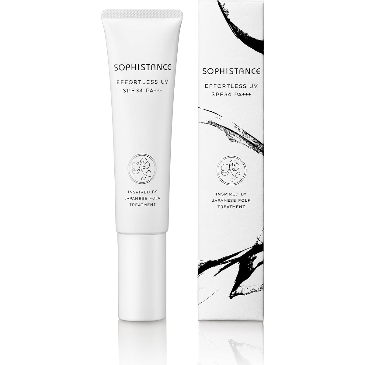 Sophistance Effortless UV Serum Veil Sunscreen Serum Base 40g Additive-free Plant-derived Sensitive skin Prevents rough skin Made in Japan