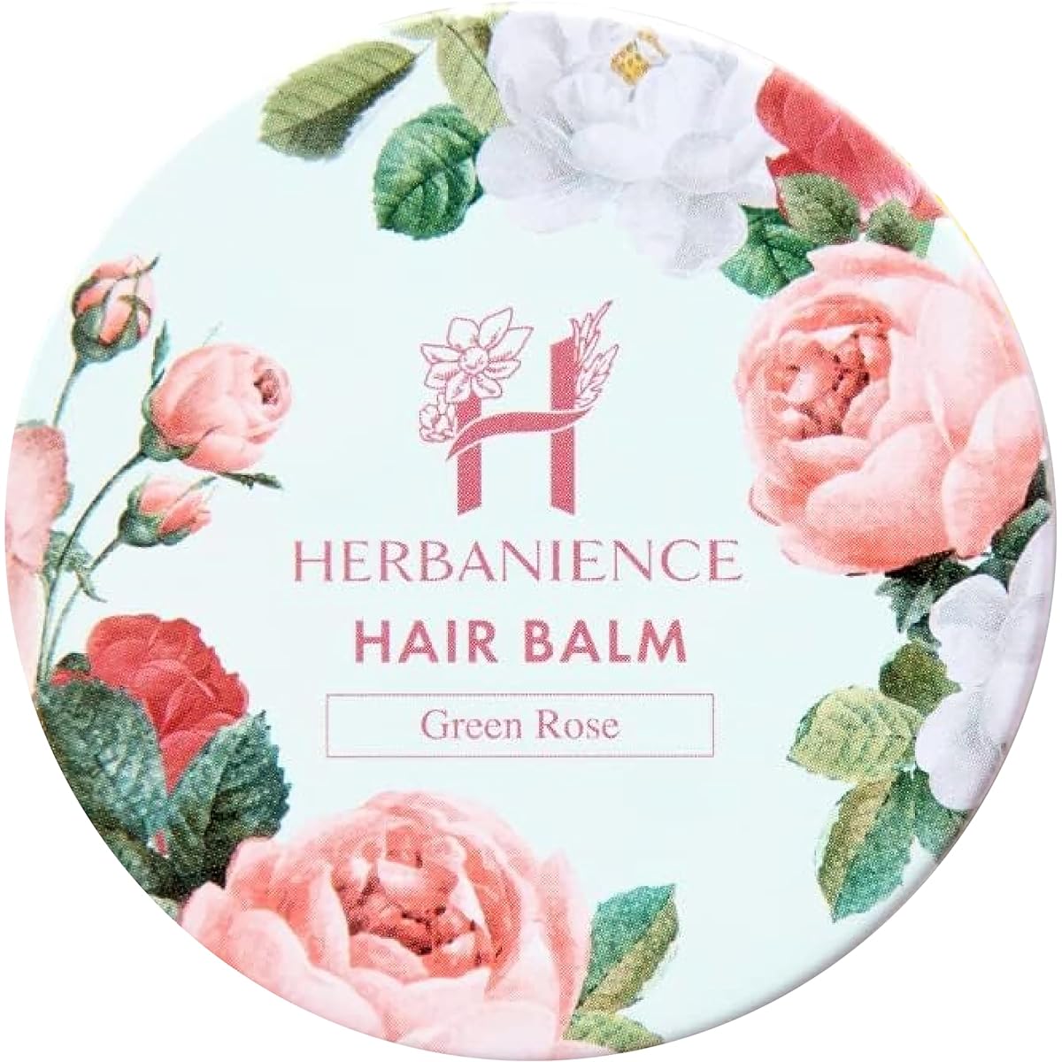 Sakura no Mori Herbanience Hair Balm 35g Organic Ingredients Naturally Derived Ingredients Green Rose