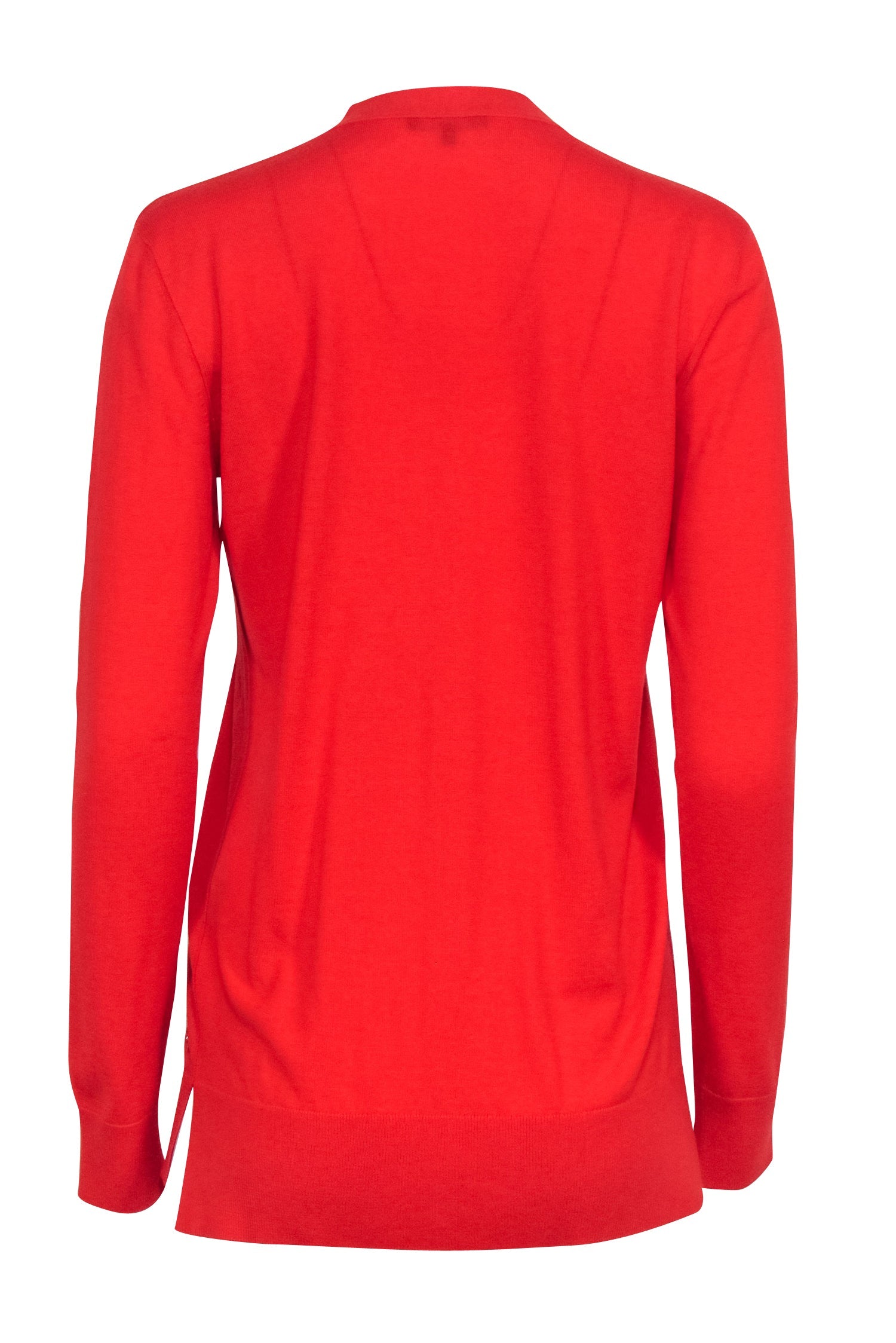 Loro Piana - Orange Cashmere Cardigan Sweater Sz 6