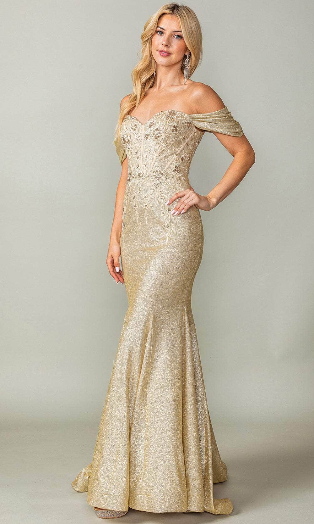 Dancing Queen 4362 - Embroidered Bodice Prom Dress
