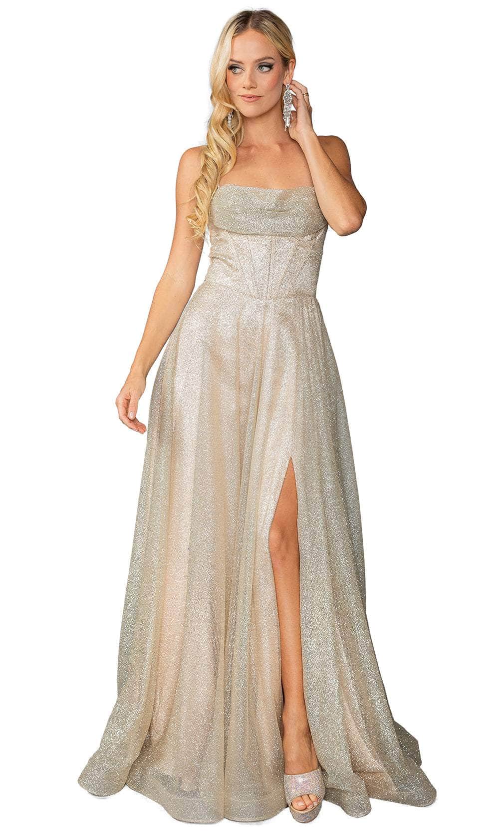 Dancing Queen 4428 - Glitter A-Line Prom Dress