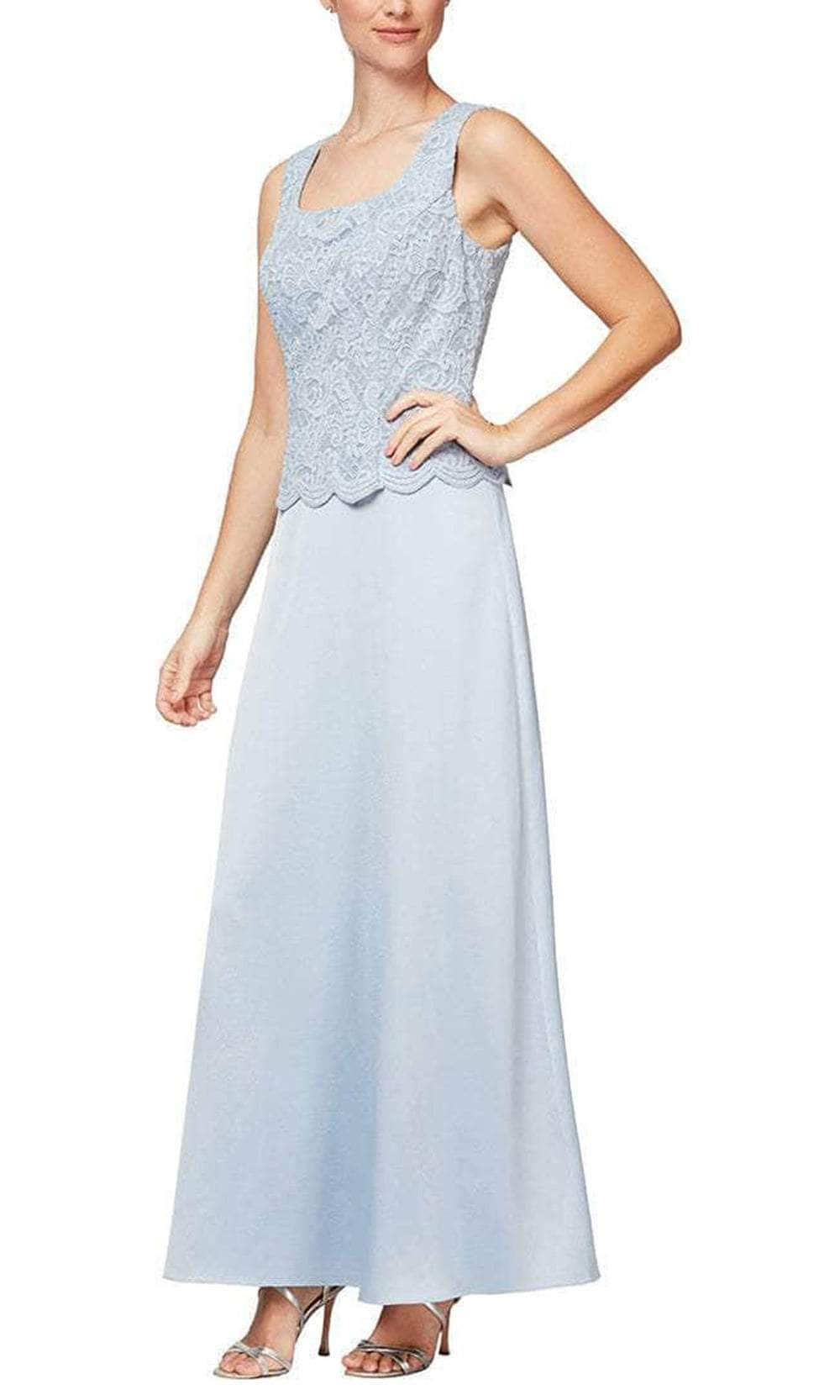 Alex Evenings - 82122326 Lace Embellished A-Line Dress