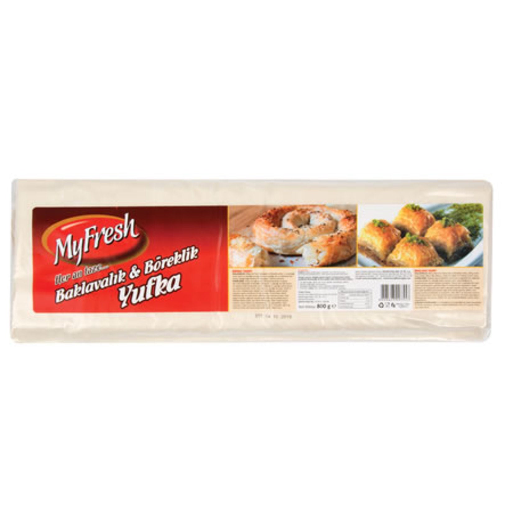 Myfresh Dough for Baklava 800 G