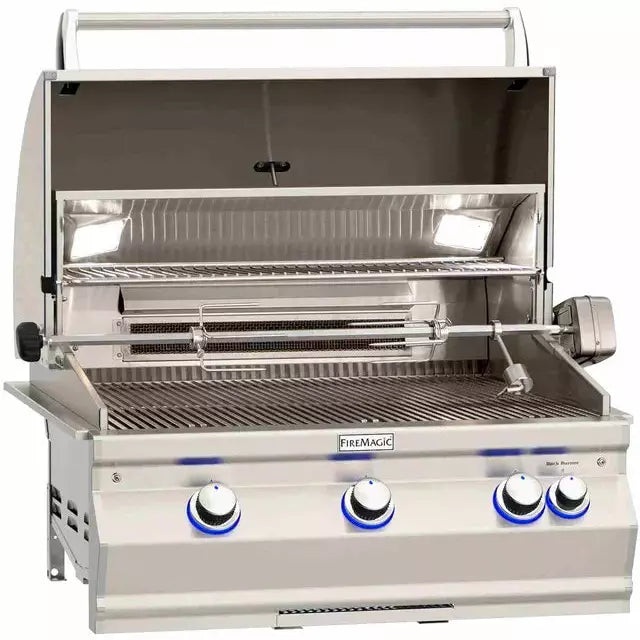 Fire Magic Aurora A660i 30-Inch 3-Burner Built-In Gas BBQ Grill