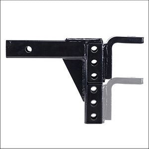 8 Position Adjustable Trailer Drop Ball Mount