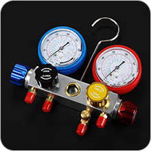 AC Diagnostic Manifold Advanced Gauges