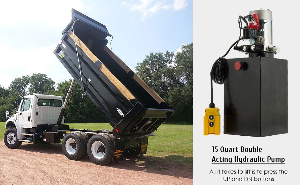 Double Acting Hydraulic Pump