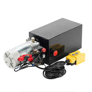 20 Quart Double Acting Hydraulic Pump Dump Trailer 12V DC Unit Pack 20 Quart Double Acting Hydraulic Pump Dump Trailer 12V DC Unit Pack