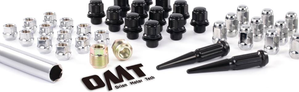 OMT Spline Wheel Lug Nuts