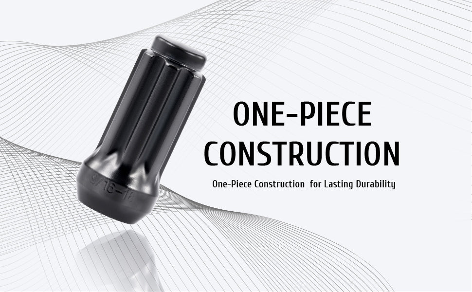 One-Piece Construction Lug Nuts