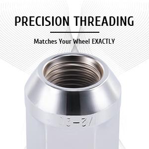 Precision Threading Lug Nuts