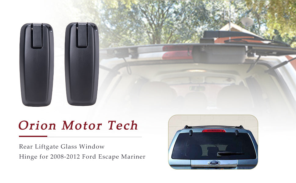 Rear Window Liftgate Glass Hinge Set